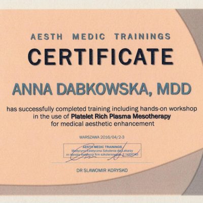 certyfikaty AD 2016-04 02-03 Mezoterapia2