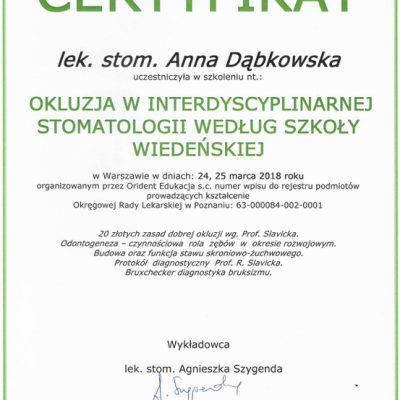 certyfikaty AD 2018-03 24-25